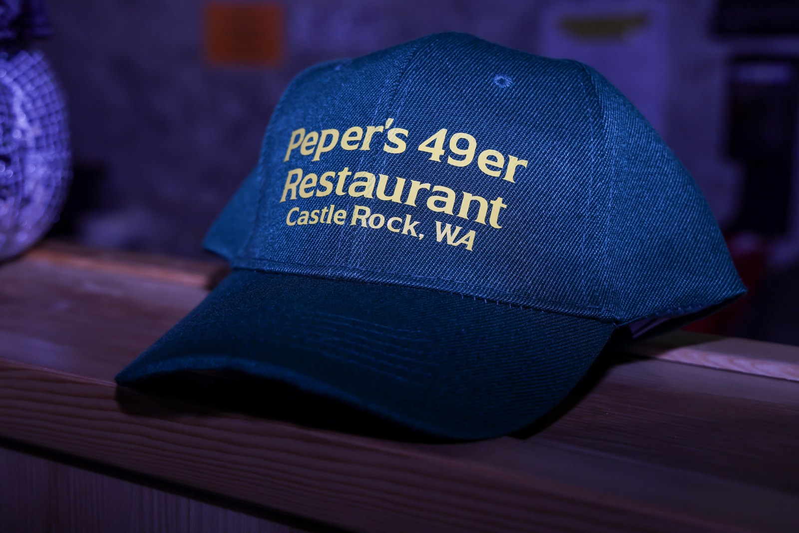 Navy Peper's 49er hat