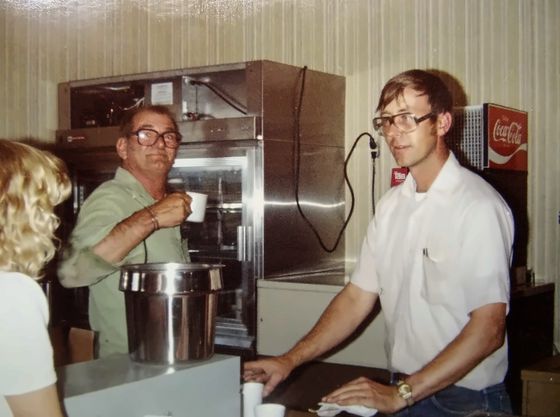 At the early counter